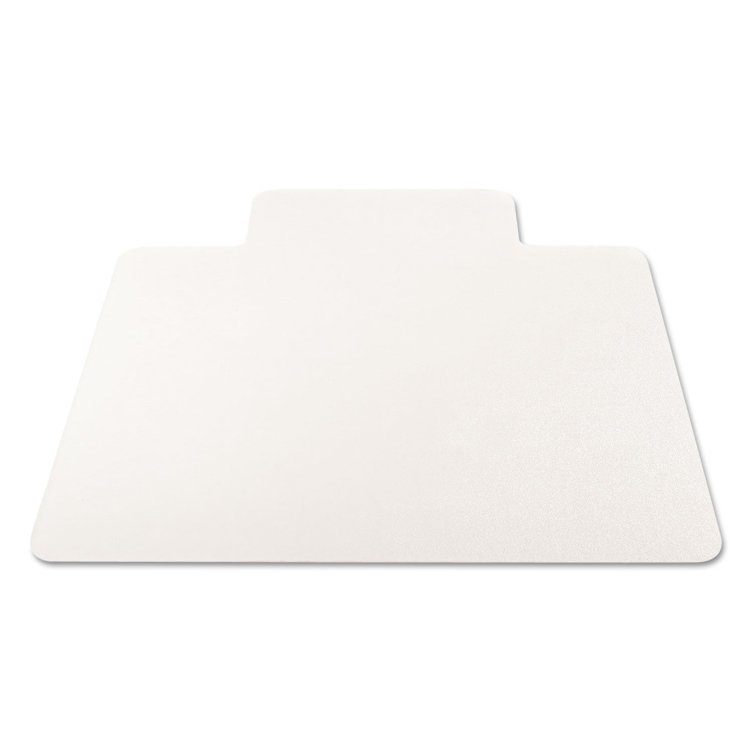 deflecto EconoMat Alfombrilla para silla de uso diario para suelos duros, 36 x 48, con labio, transparente