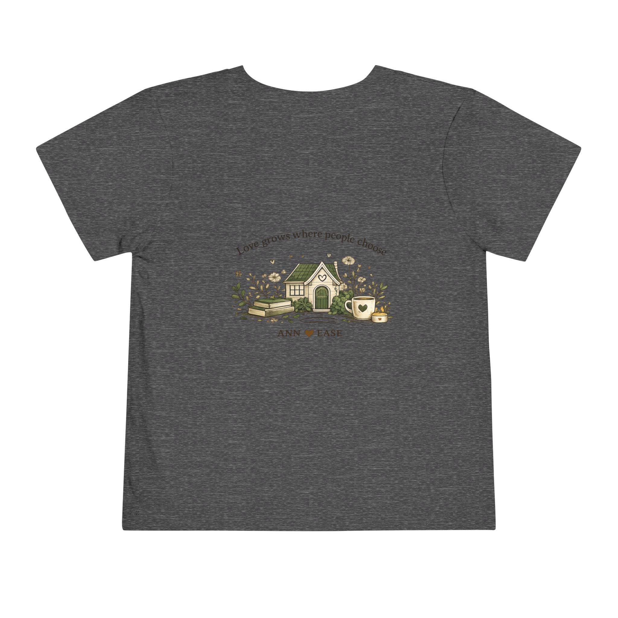 Camiseta para niños pequeños — Diseño "Juntos es mejor" de jardín campestre
