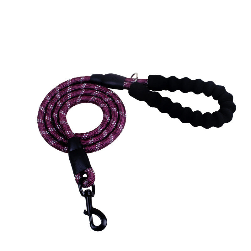 Reflective Dog Leash with Foam Handle — Single & Set Options