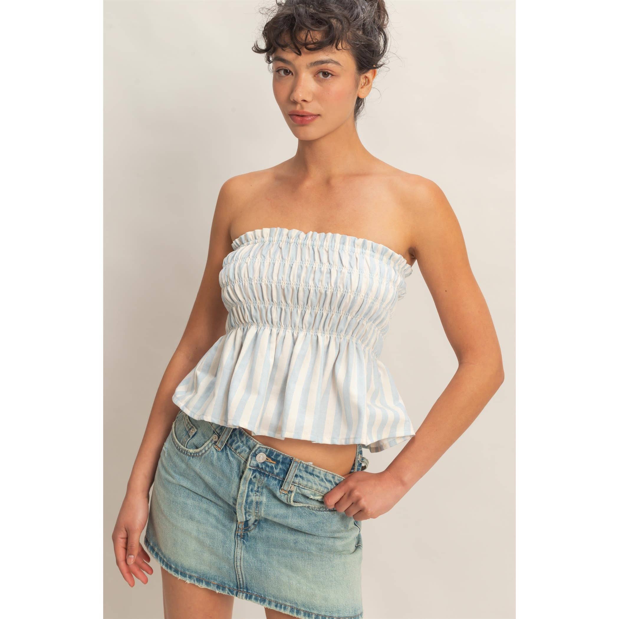 Bluewater Babe Tube Top