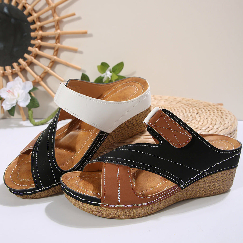 Women's Round-Toe Slip-On Slippers
