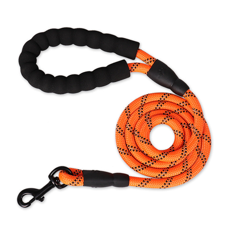 Reflective Dog Leash with Foam Handle — Single & Set Options