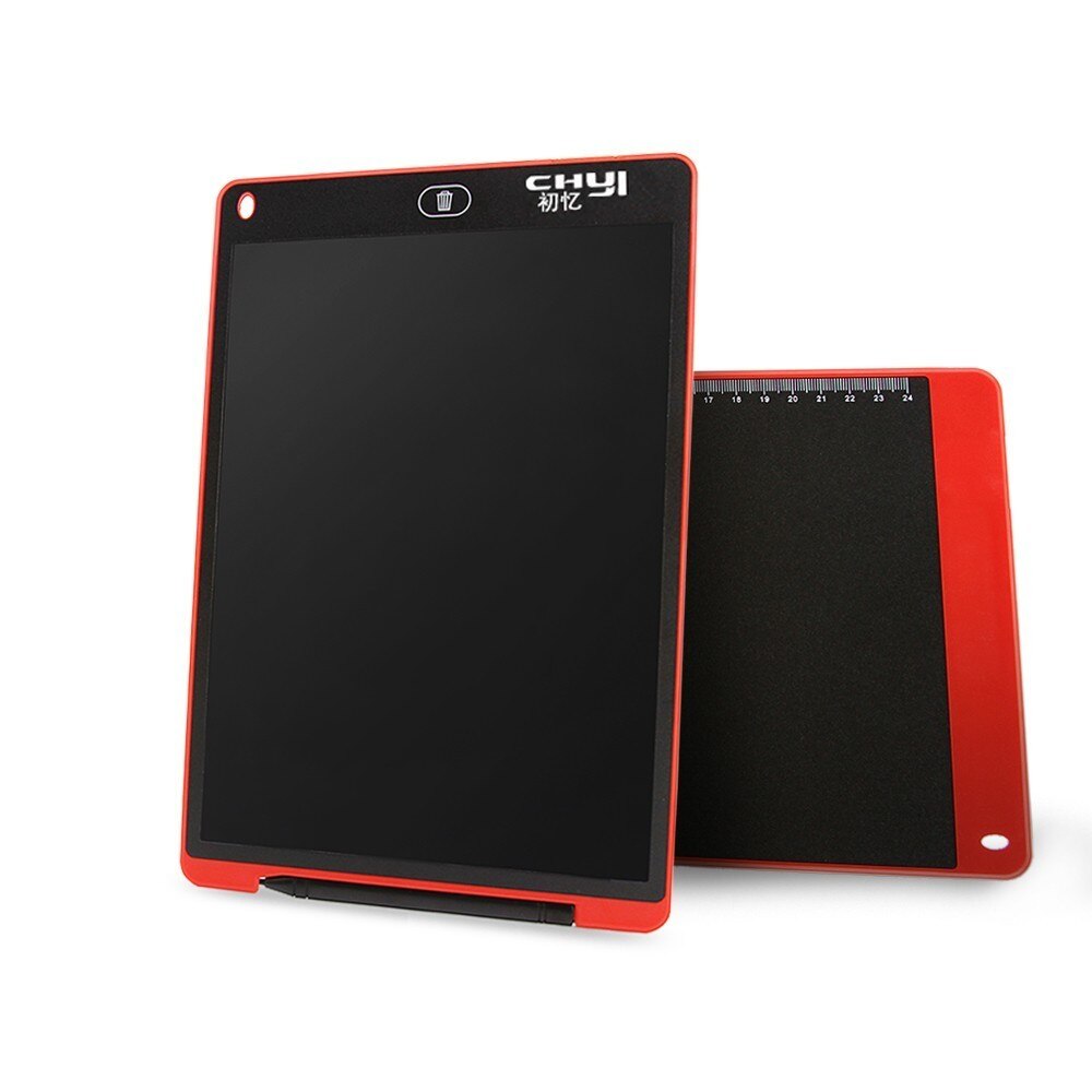 Tableta de escritura LCD de 12 pulgadas, electrónica digital portátil, tablero de dibujo artístico, bloc de notas sin papel para oficina