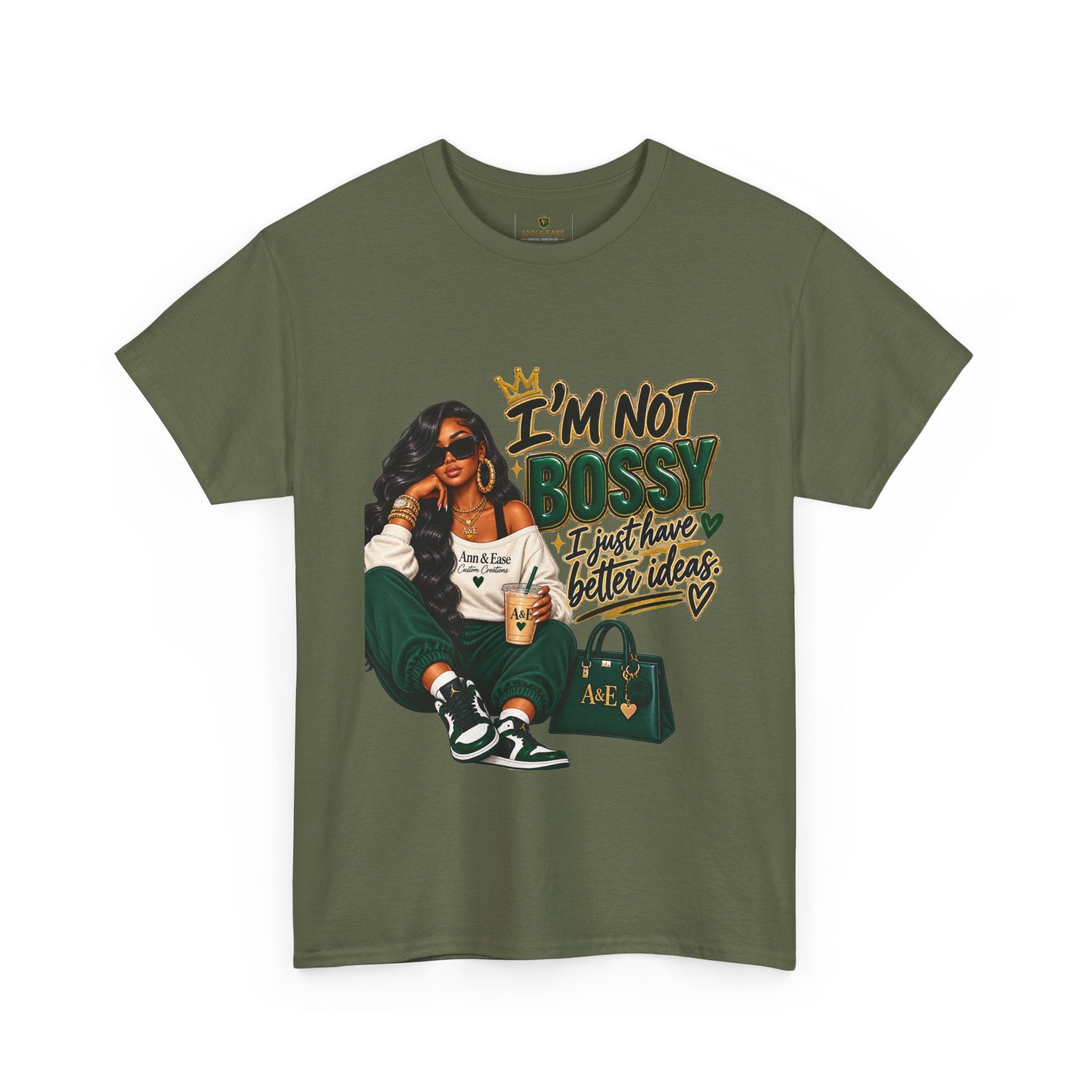 Graphic Tee — "I’m Not Bossy, I Just Have Better Ideas" Urban Girl Statement Shirt