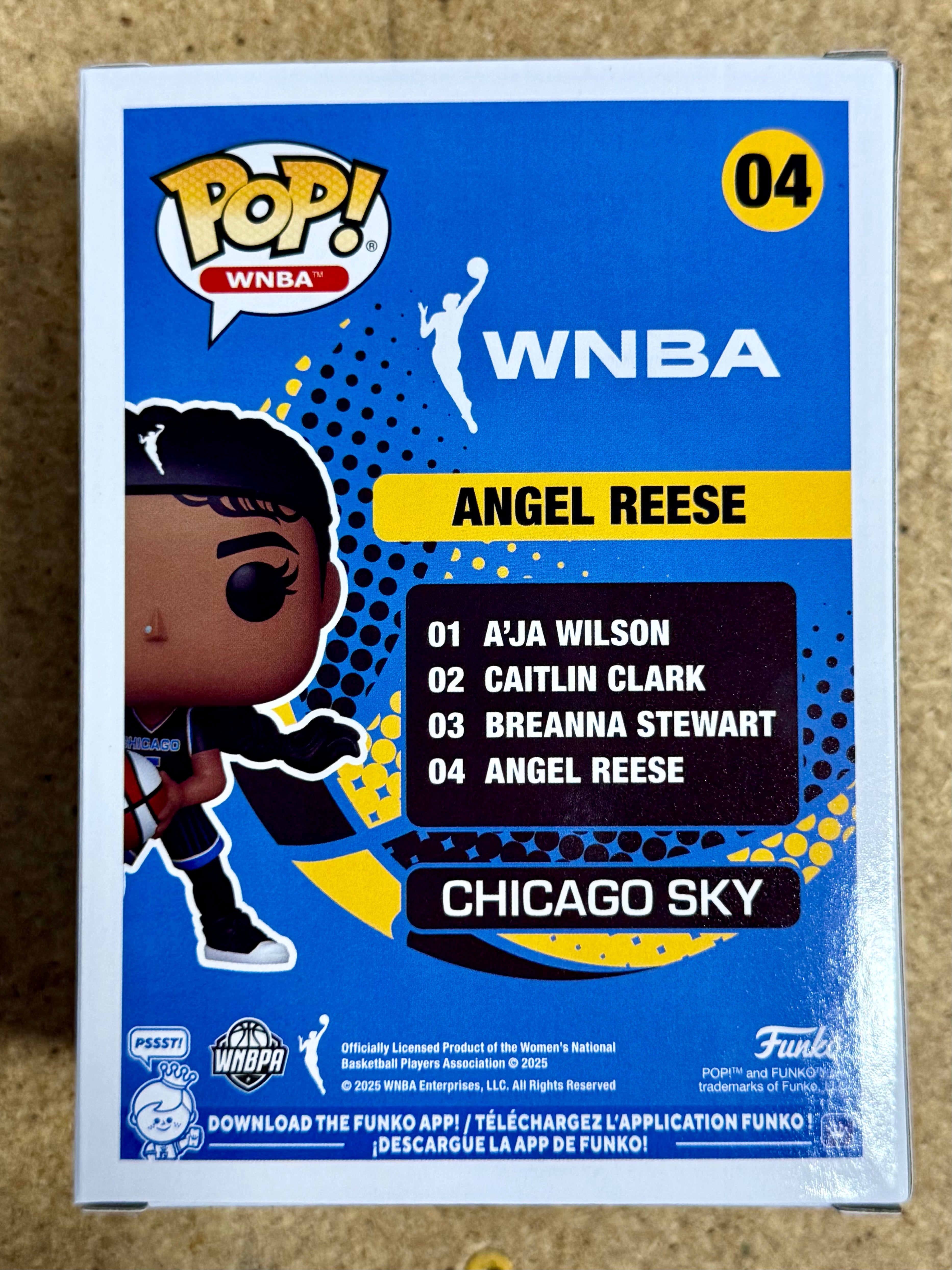 Funko Pop! Baloncesto Angel Reese #04 WNBA Chicago Sky LSU Bayou Barbie