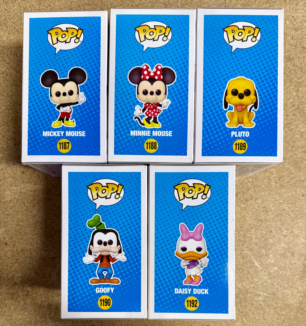 Funko Pop! Disney Mickey Mouse y Amigos Pluto Minnie Daisy Goofy 2022