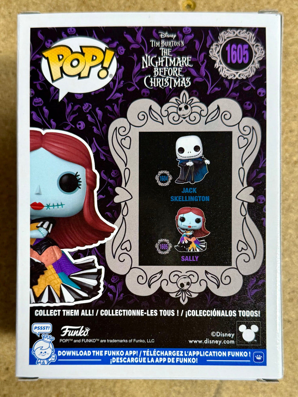 ¡Funko Pop! Disney Sally La Muñeca de Trapo (Couture) #1605 Pesadilla antes de Navidad 2025