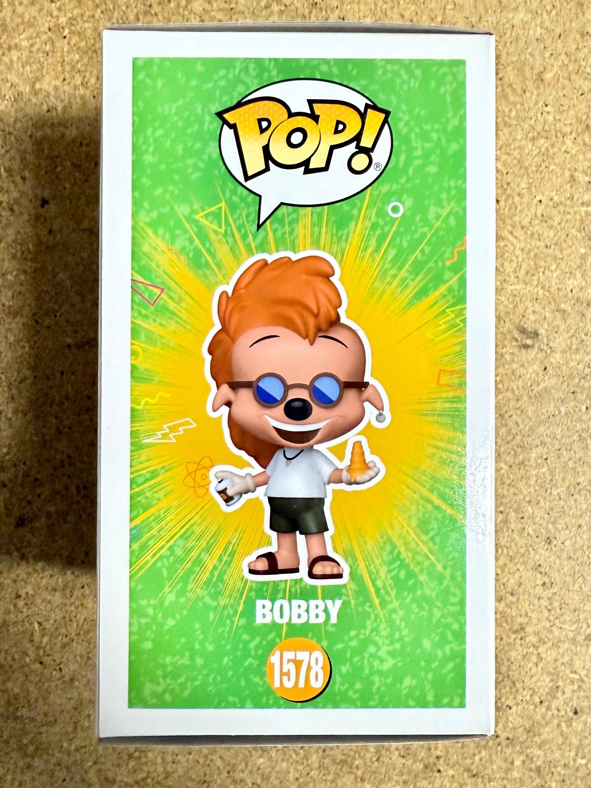 Pauly Shore firmó Funko Pop! de Bobby Zimmeruski de A Goofy Movie #1578 Exclusivo con COA de JSA