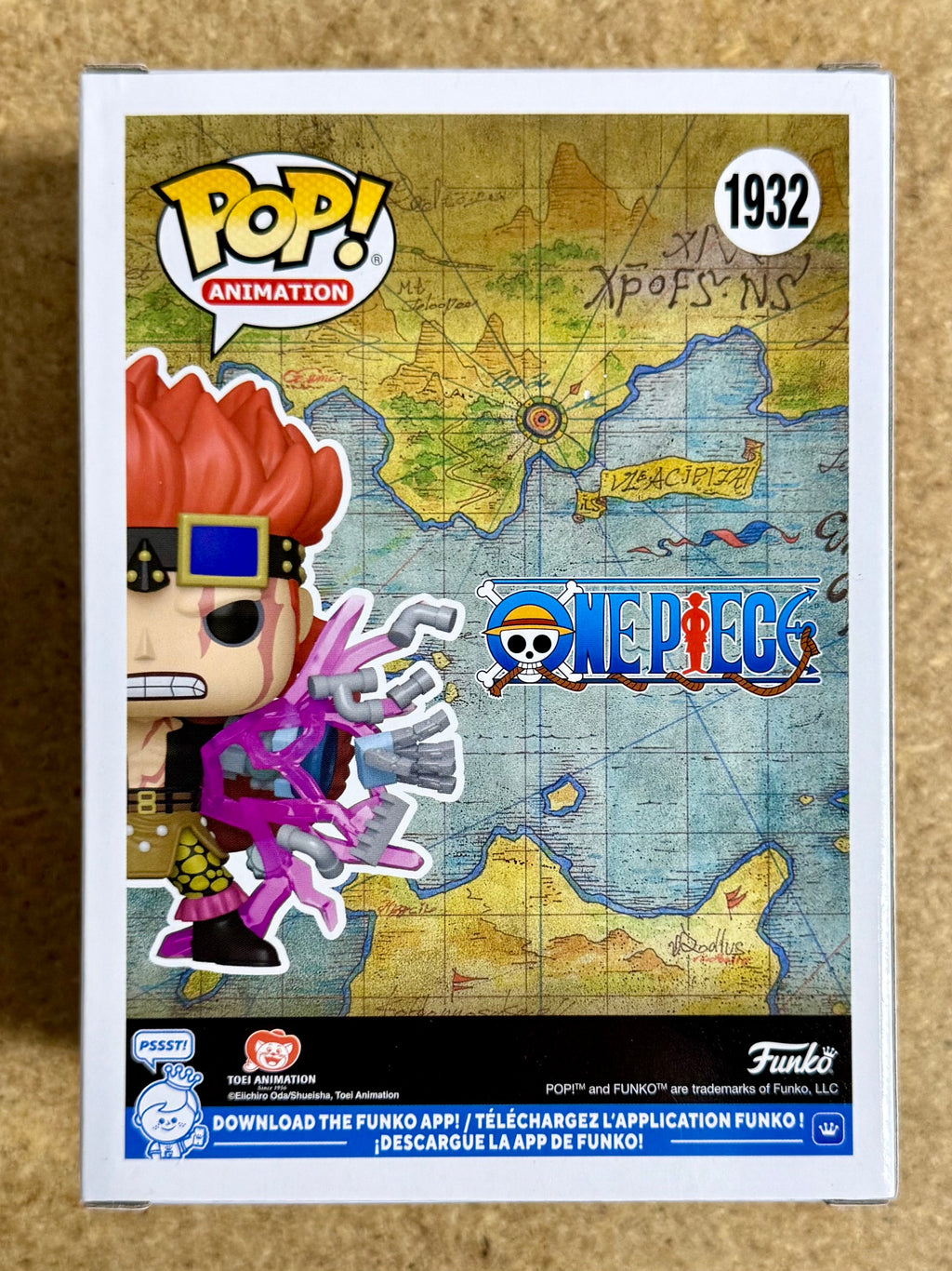 Funko Pop! Animación Eustass Kid (Jiki Jiki no Mi) #1932 One Piece 2025