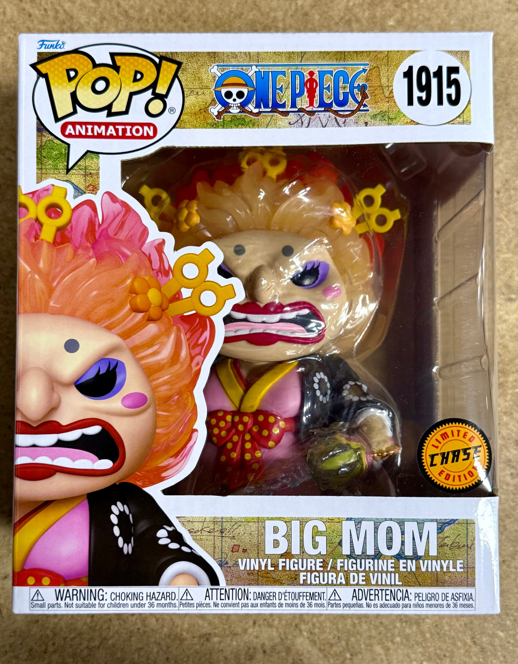 Funko Pop! Animación 6” Chase Big Mom Pelo Ardiente (Kimono) #1915 One Piece 2025