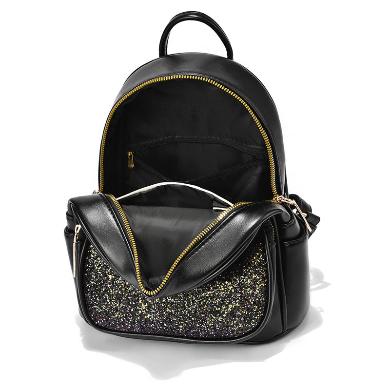 Mochila de gran capacidad a la moda que combina con todo, nuevas mochilas de cuero PU para negocios para damas y niñas, mochilas escolares de diseñador de moda para adolescentes y estudiantes.