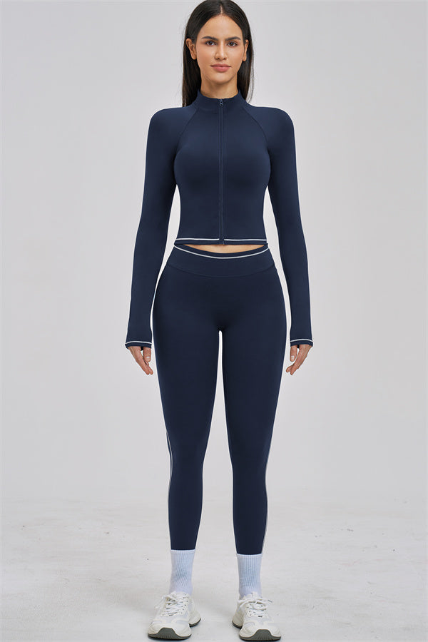 Conjunto de 2 piezas de chaqueta y leggings Unbound