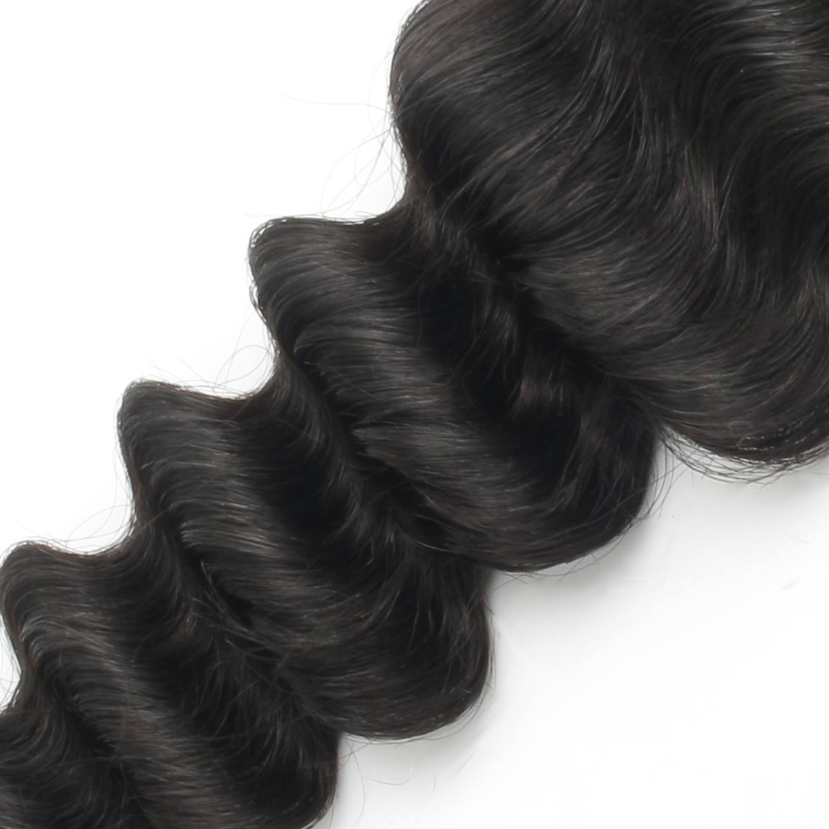 Cierre de cabello humano de encaje HD Deep Wave 2x6