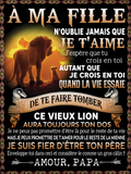 Cadeau Spécial Pour Ta Fille Couverture - De Papa (SKUB09-101)