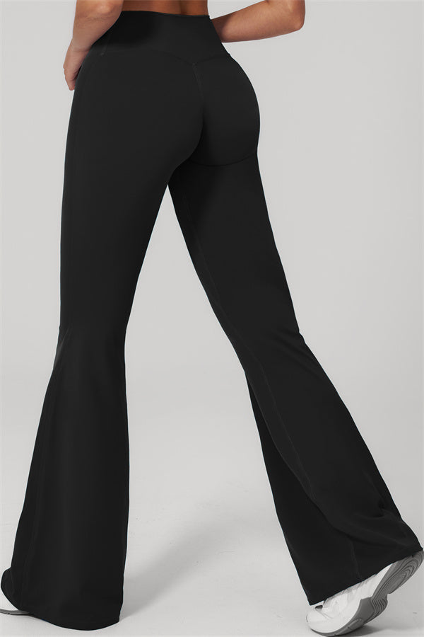 Conjunto de 2 piezas Rapture: Sujetador deportivo y Leggings acampanados
