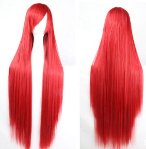 Peluca Lisa para Cosplay de 100 cm – Peluca Larga Teñible para Fiesta | 18 Colores