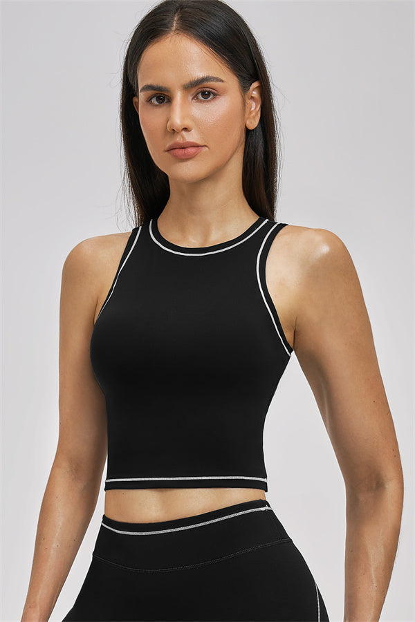 Conjunto de 3 piezas de chaqueta, top corto y pantalón corto Unbound