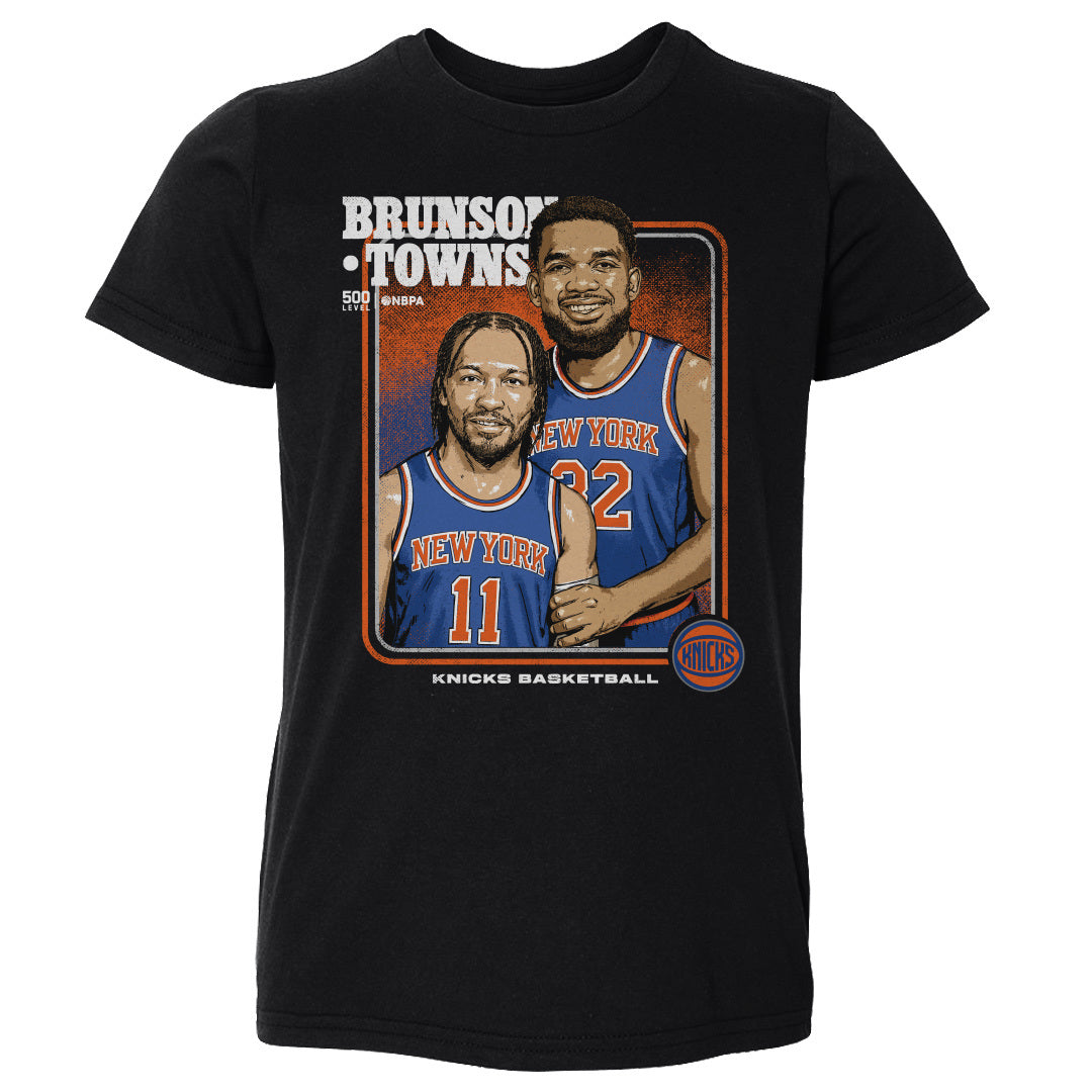Jalen Brunson & Karl-Anthony Towns New York Knicks Step Brothers WHT