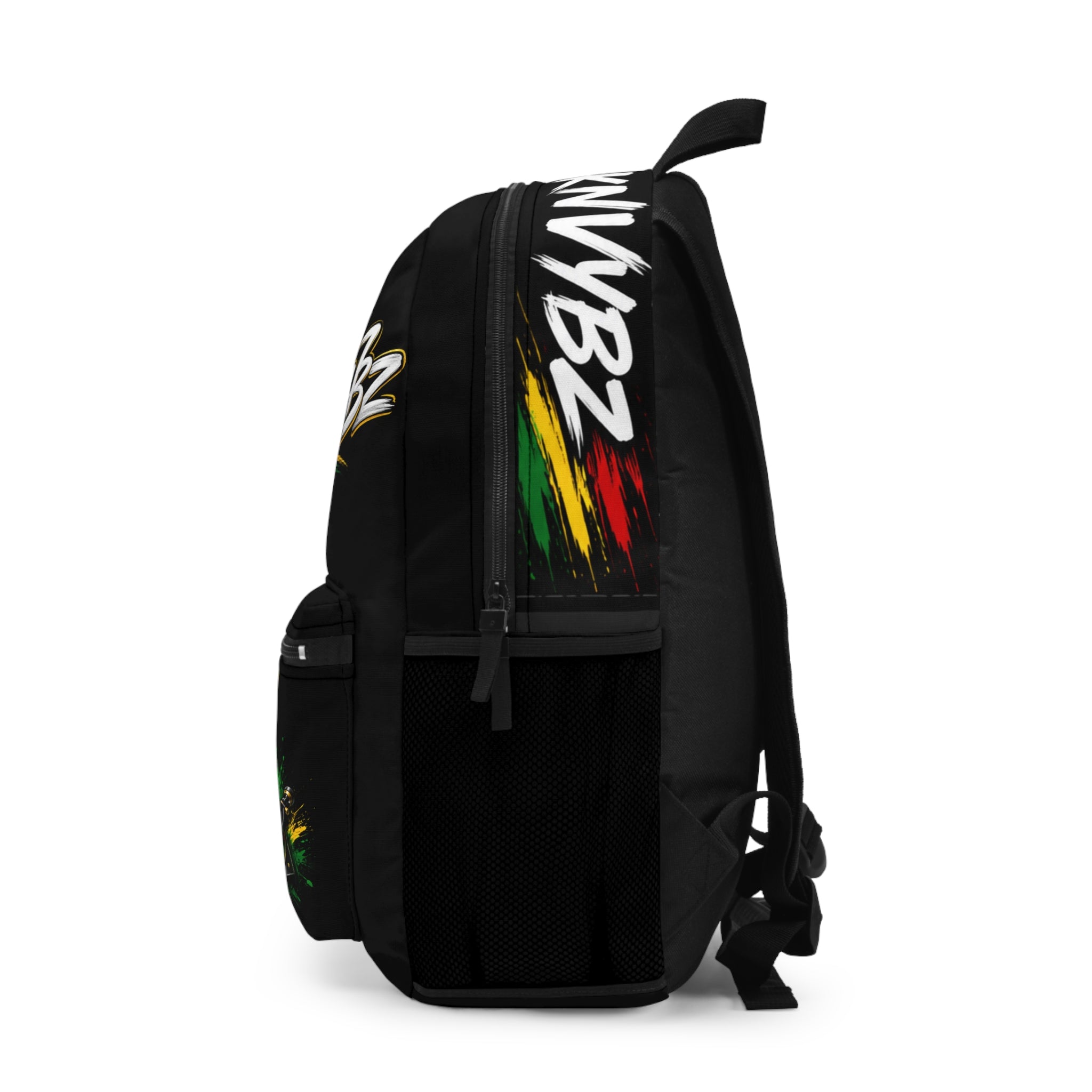 DJ ShakNyVyBz Reggae-Inspired Backpack — Headphone & Equalizer Music Festival Bag