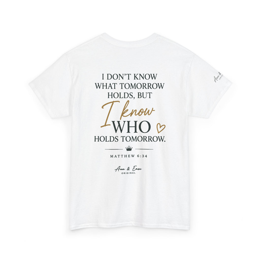 Camiseta Gráfica Cristiana — "El Plan de Dios > Mi Plan Siempre" Camiseta Cristiana Inspiradora