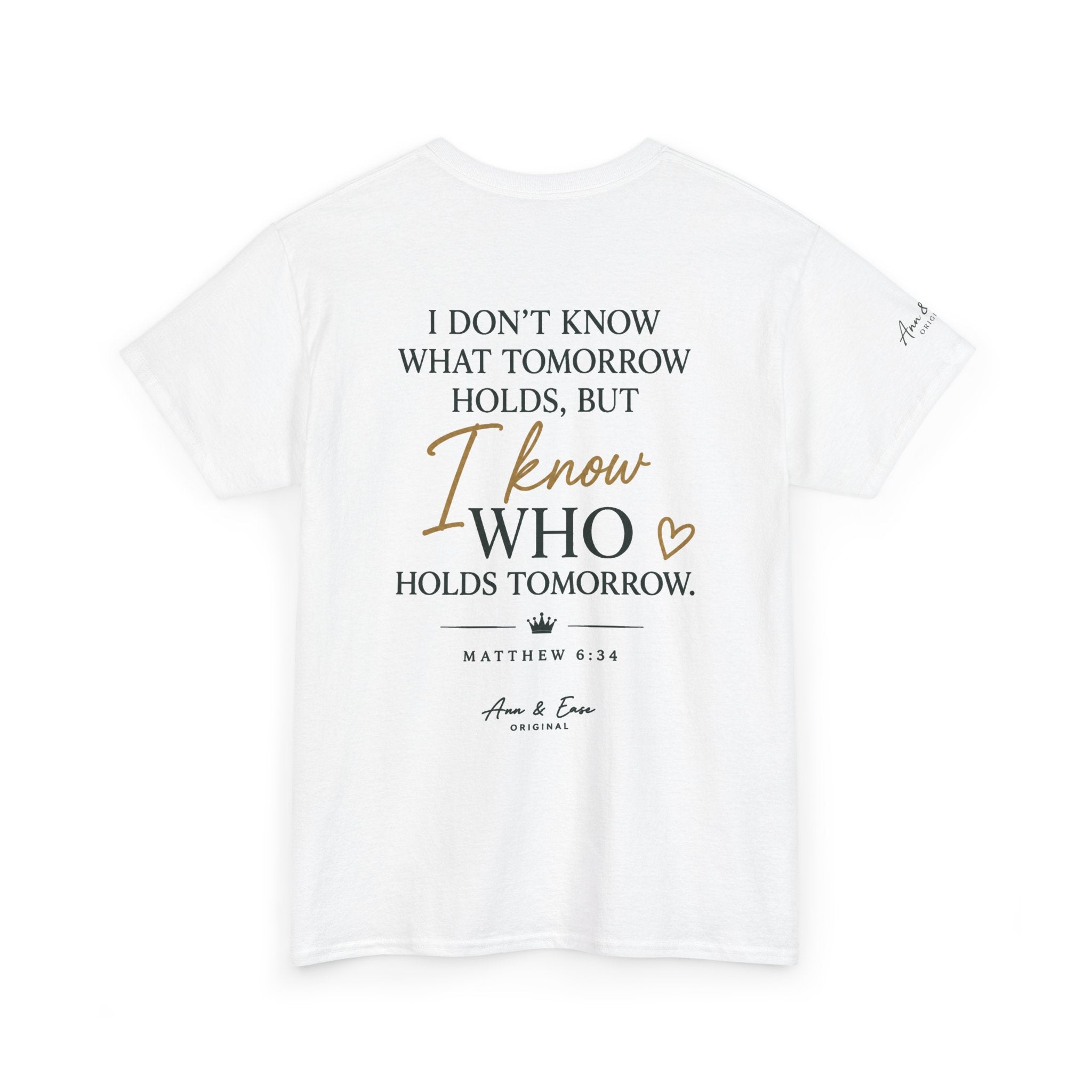 Camiseta Gráfica Cristiana — "El Plan de Dios > Mi Plan Siempre" Camiseta Cristiana Inspiradora