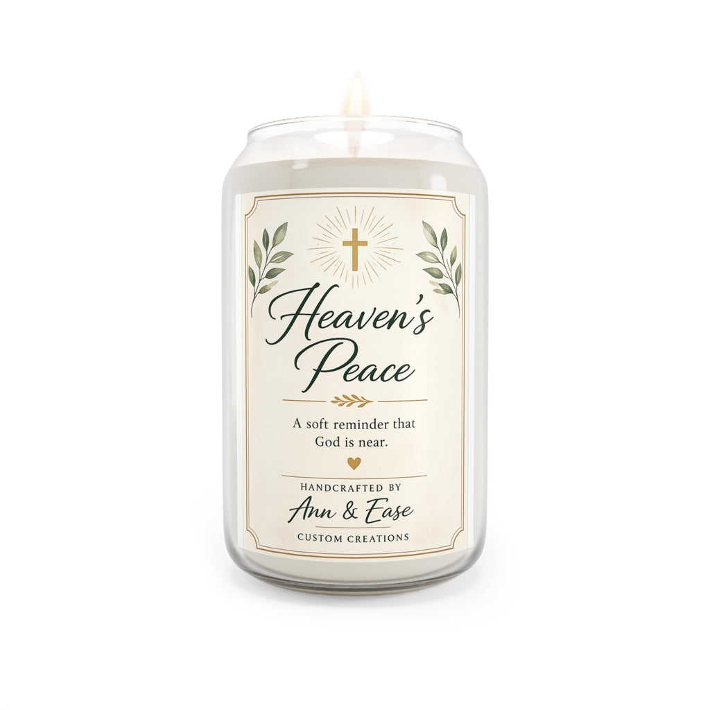 Vela de soja aromática Heaven's Peace — 390 g Regalo conmemorativo inspirador