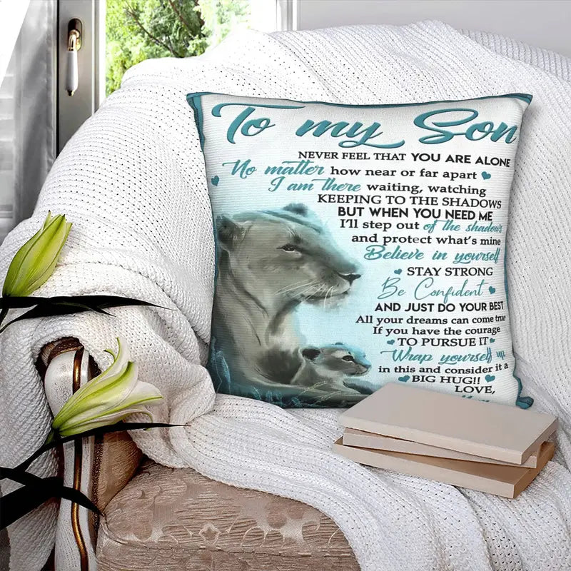 Para mi hijo - Un regalo especial de mamá - Almohada