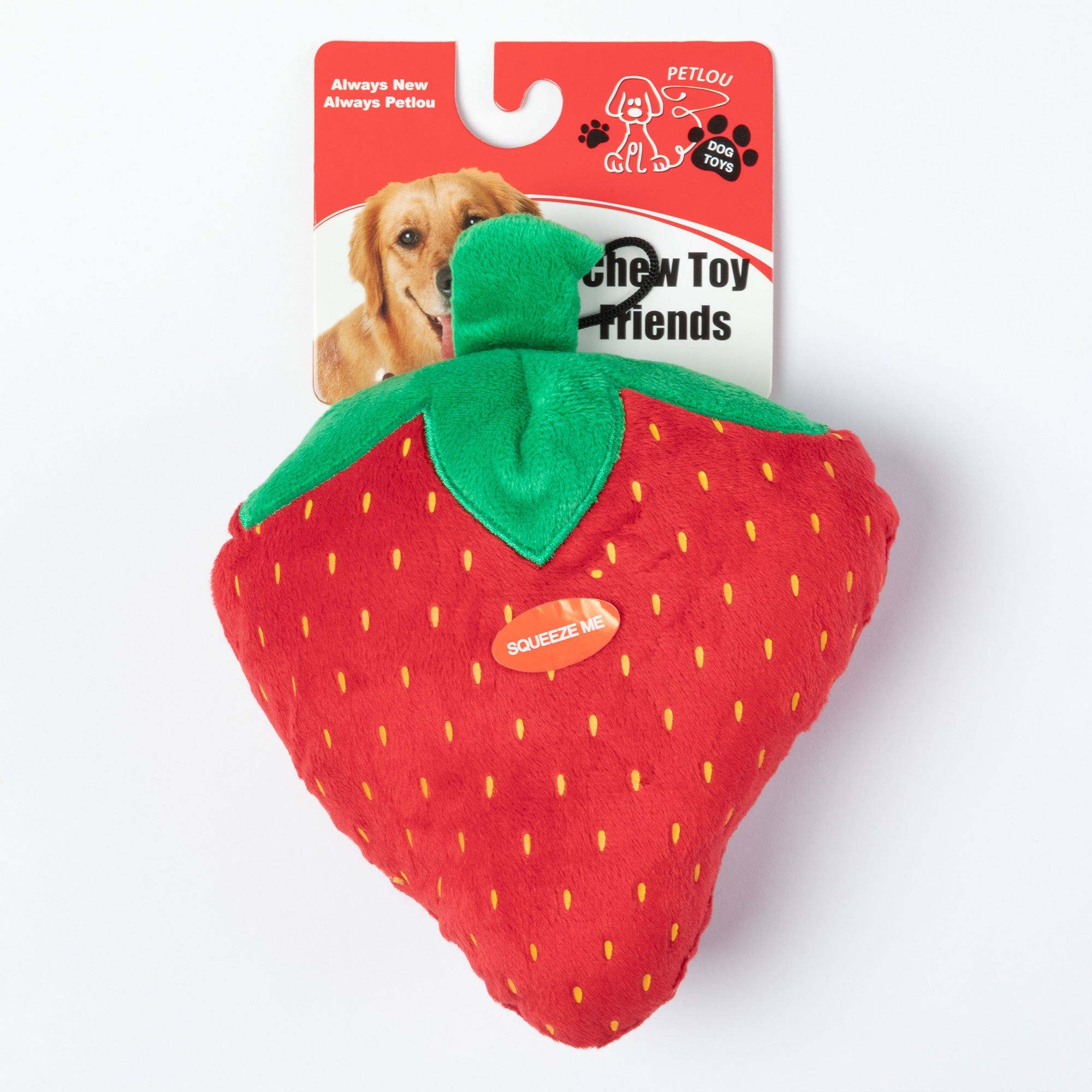 Juguete para perro Chillona Fresa