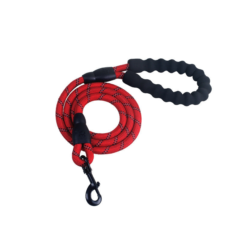 Reflective Dog Leash with Foam Handle — Single & Set Options
