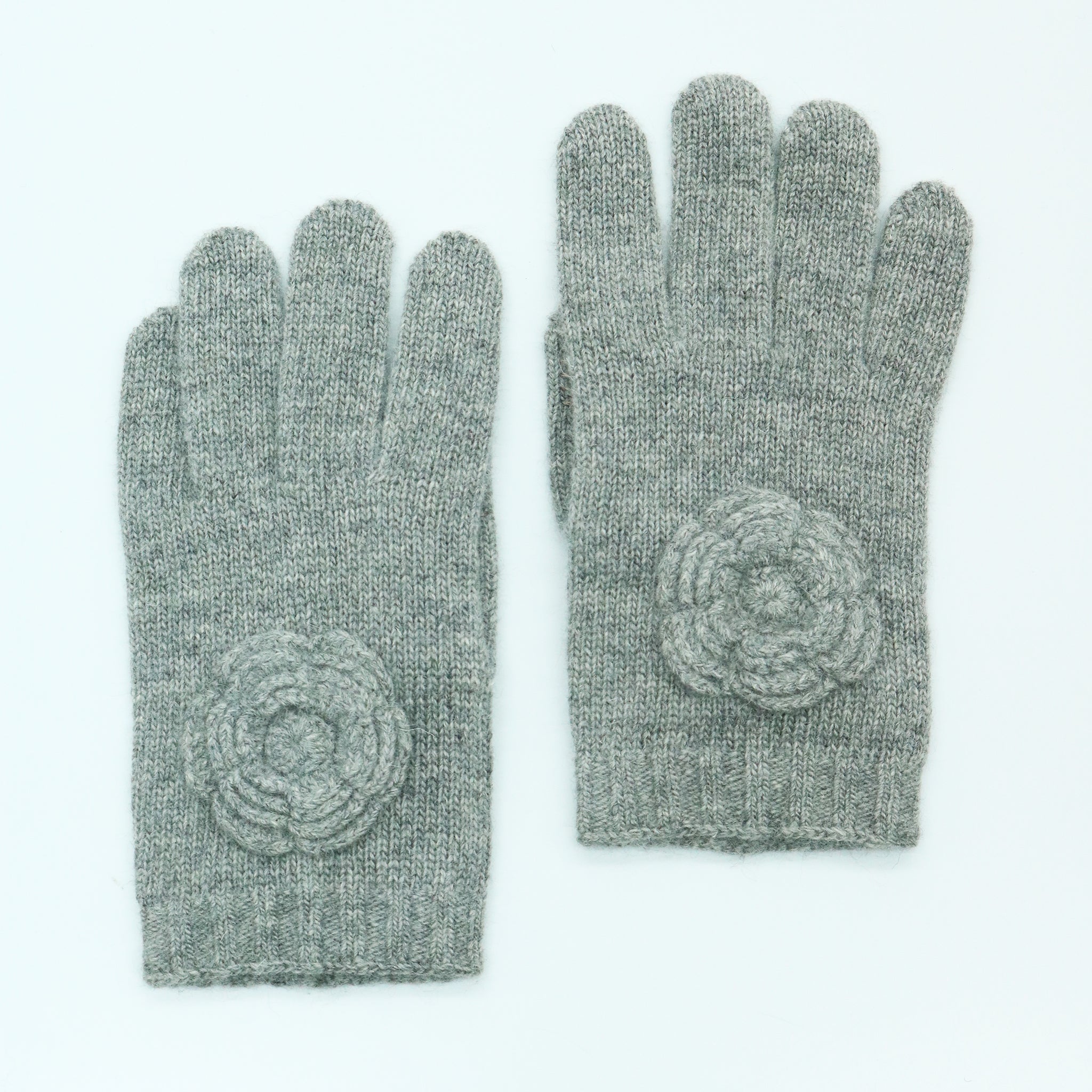 GUANTES TECNOLÓGICOS PARA NIÑOS CON FLOR
