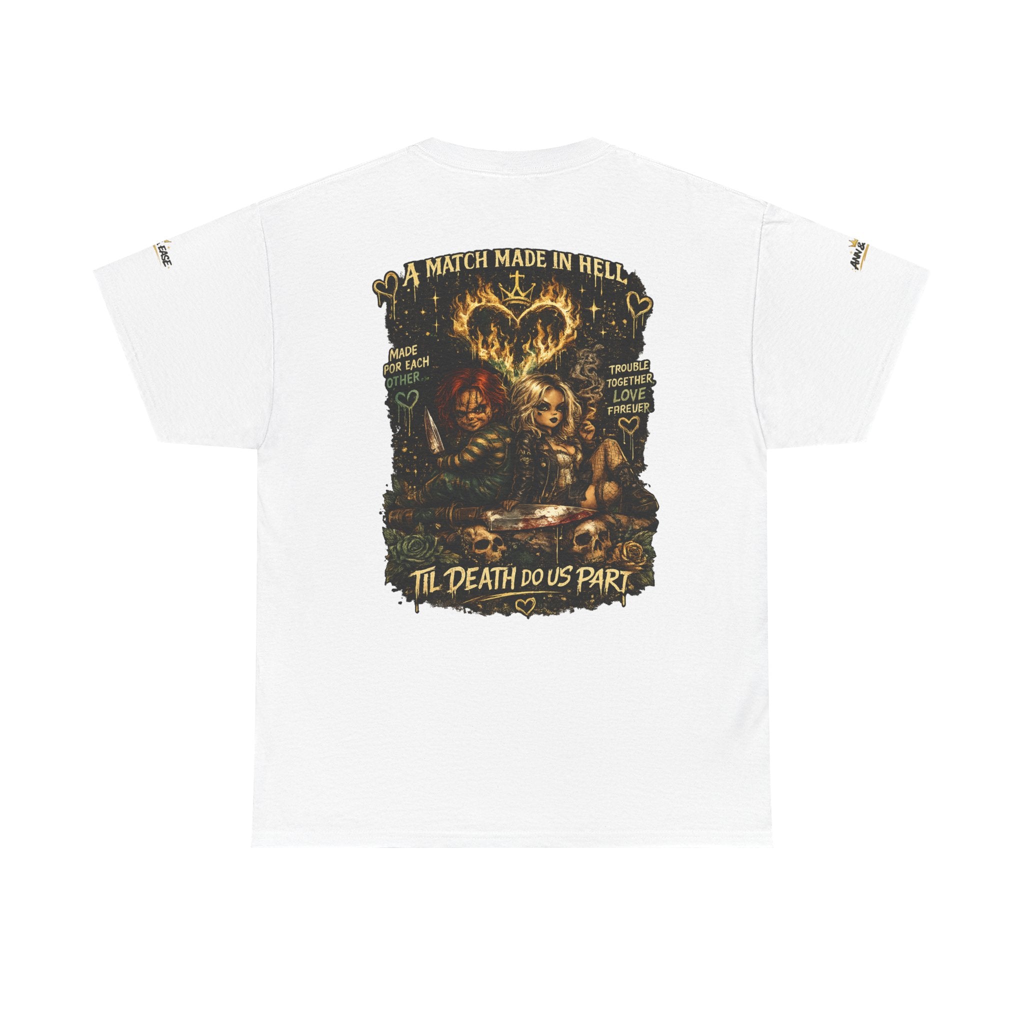Camiseta gráfica "Disfuncional pero devota" de Ann & Ease
