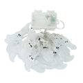 Guirnalda de luces fantasma de Halloween, 30 LED, 3 m, luces de cadena decorativas de hadas para fiestas, dormitorios, hogares y festivales
