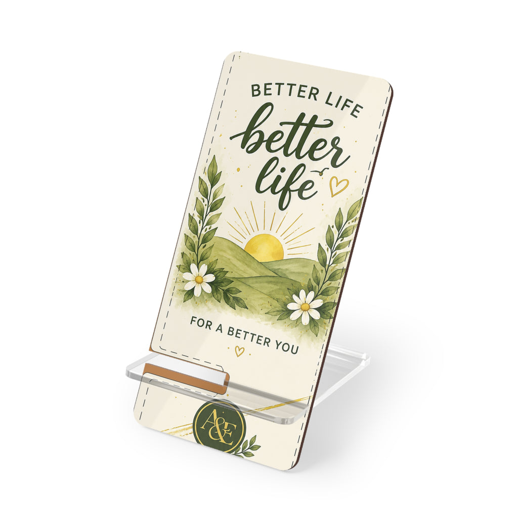 Soporte para teléfono — Soporte plegable para móvil "Better Life" Sunrise