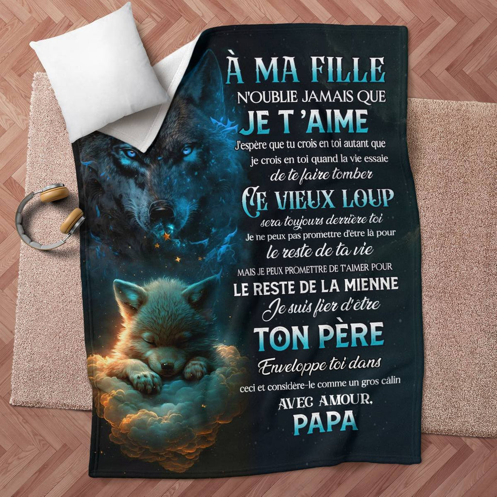 Manta Regalo Especial Para Tu Hija - De Papá (SKUB12-161)