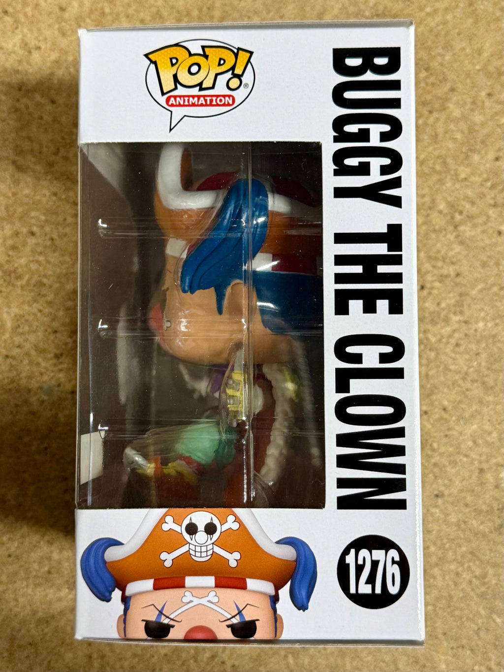 Funko Pop! Animación Capitán Buggy el Payaso #1276 One Piece 2022 Exclusivo HT