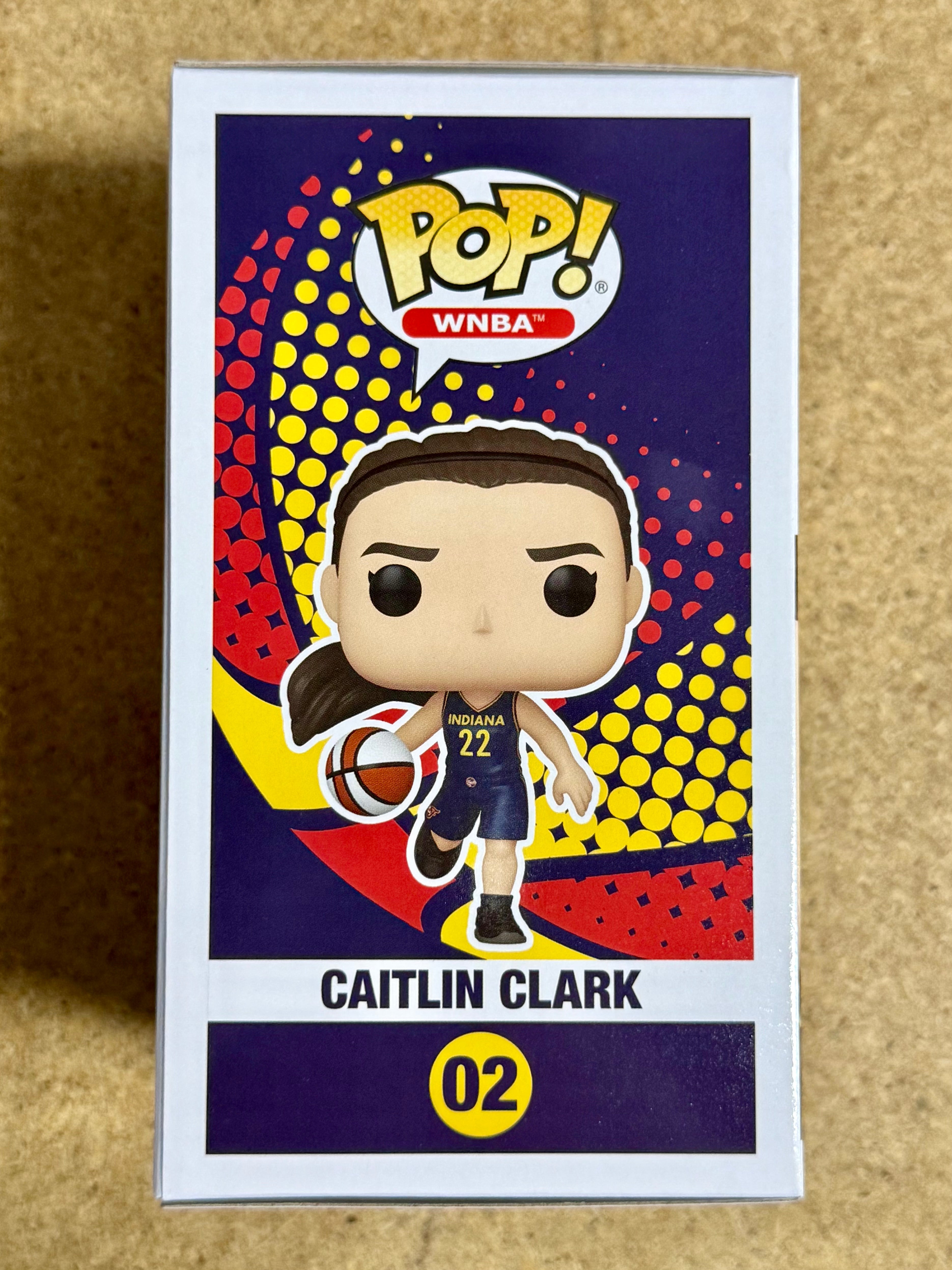 Funko Pop! Baloncesto Caitlyn Clark #02 WNBA Indiana Fever NCAA Iowa Hawkeyes