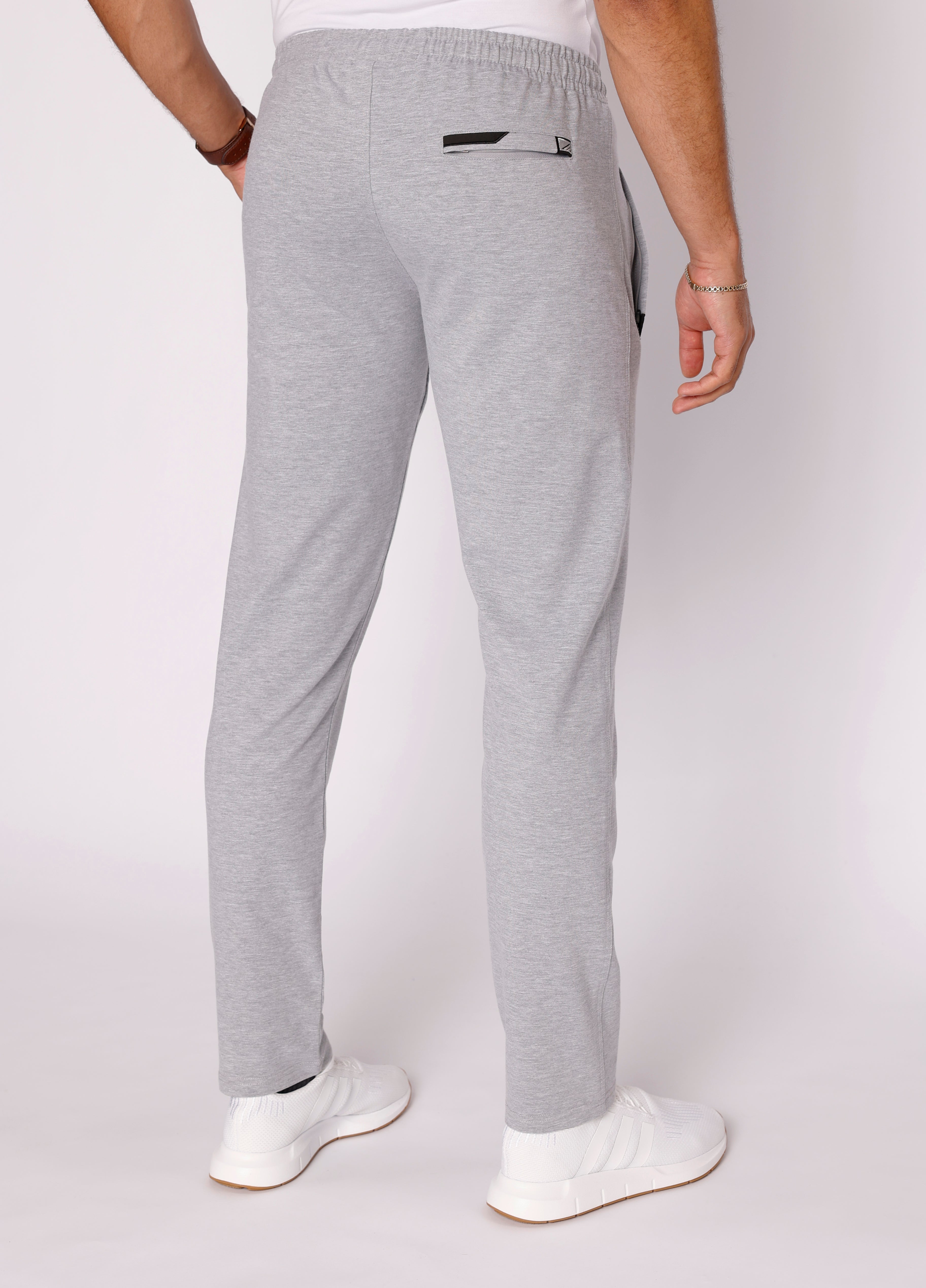Pantalones de chándal deportivos cómodos para todo el día - Con forma cónica (Talla alta)