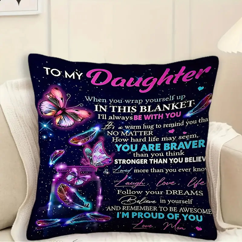Regalo Especial Para Tu Hija de Parte de Mamá - Almohada