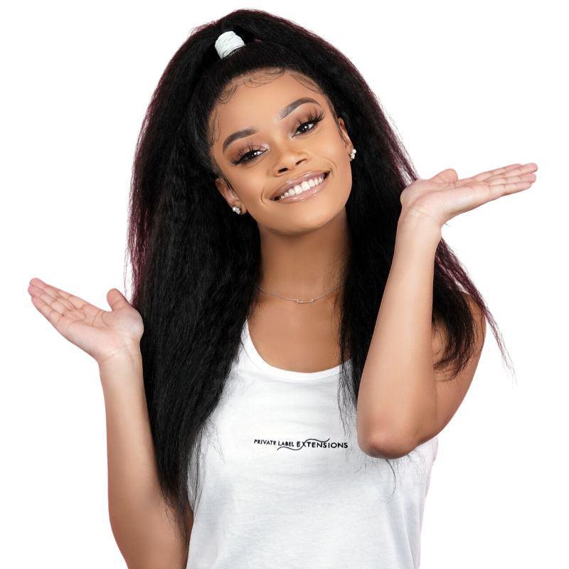 Extensiones de cabello 100% humano liso rizado
