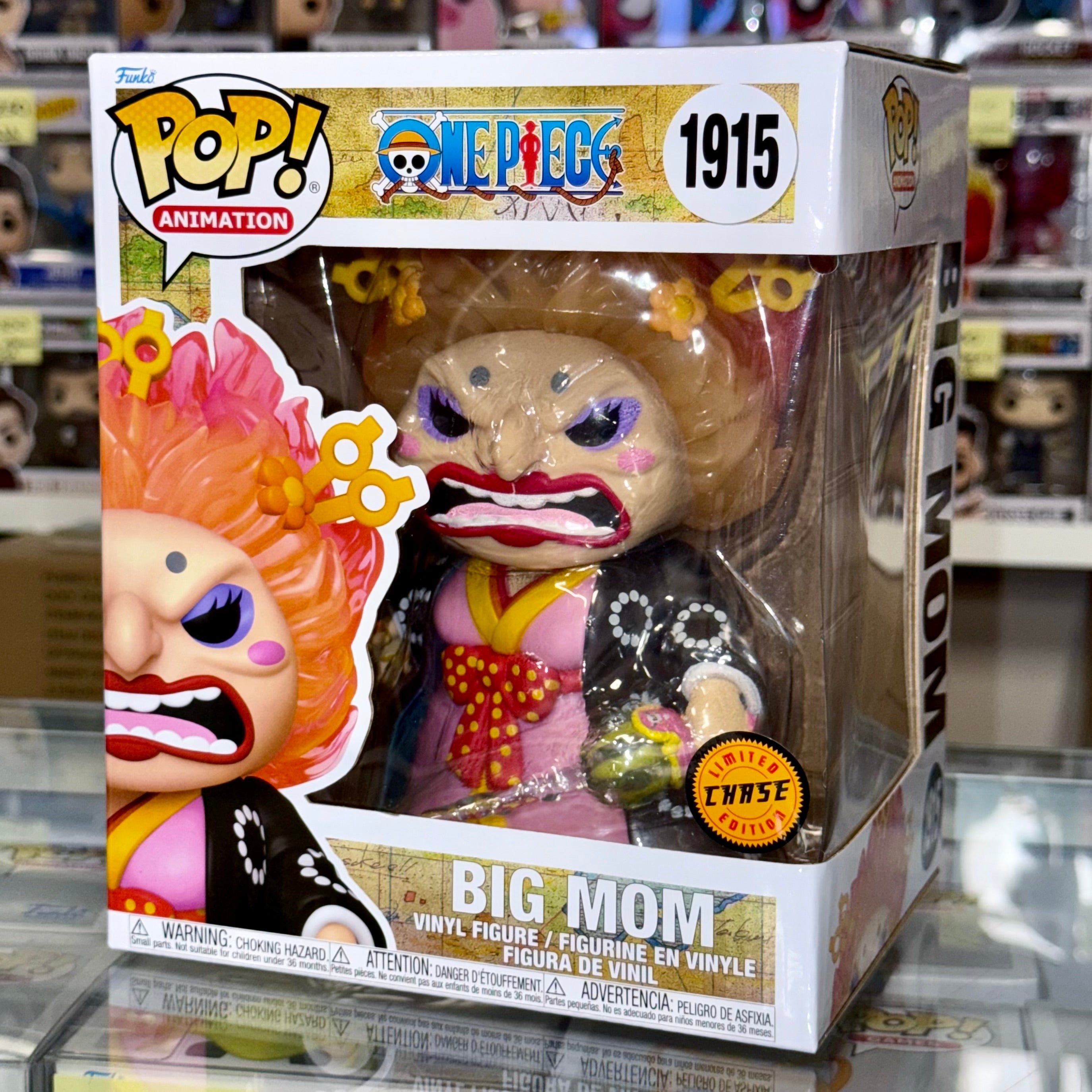 Funko Pop! Animación 6” Chase Big Mom Pelo Ardiente (Kimono) #1915 One Piece 2025
