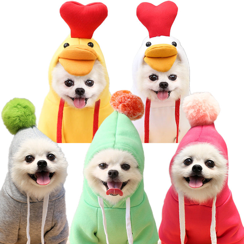 Sudadera con capucha para perro «Cute Fruit» — 7 estilos, tallas XS–2XL