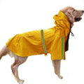 Reflective Waterproof Dog Raincoat — 5 Colors, Sizes S–5XL