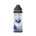 Zeta Phi Beta 32oz Insulated Water Bottle — "Educate Elevate Empower" Floral Design