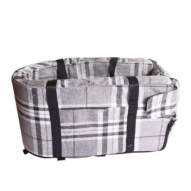 Portable Dog Car Kennel — 4 Colors, All-Season, Soft-Sided