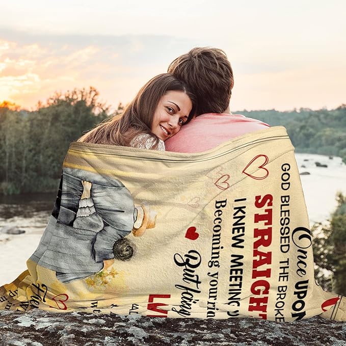 Manta de regalo especial para tu esposa - De parte de tu esposo