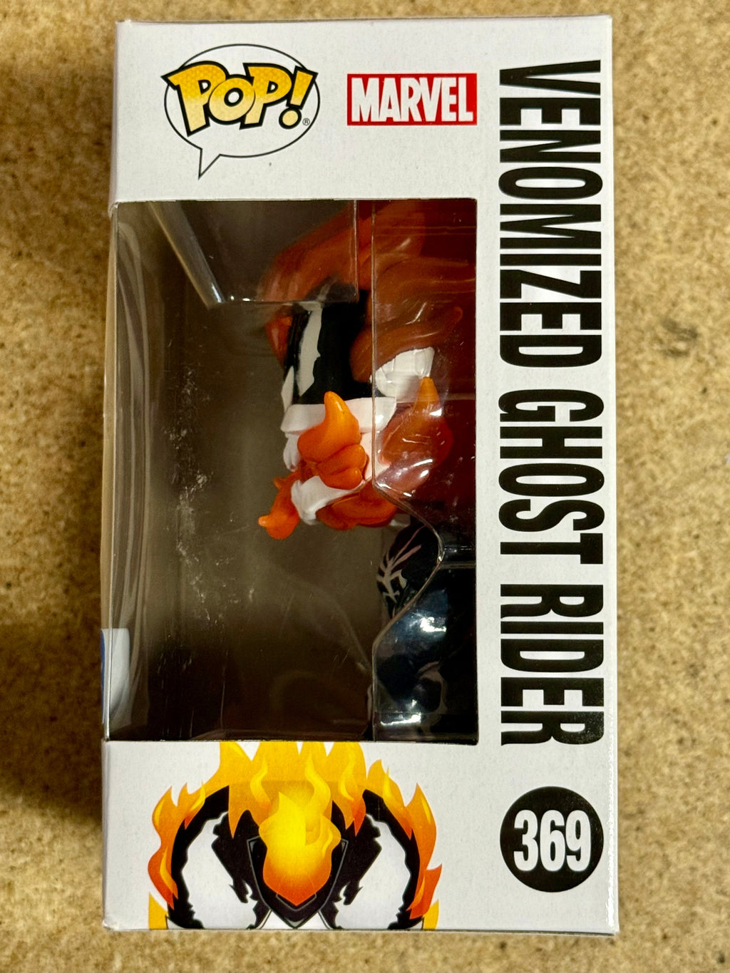 Funko Pop! Marvel Motorista Fantasma Venenoso #369 Venom Exclusivo de Walmart 2018