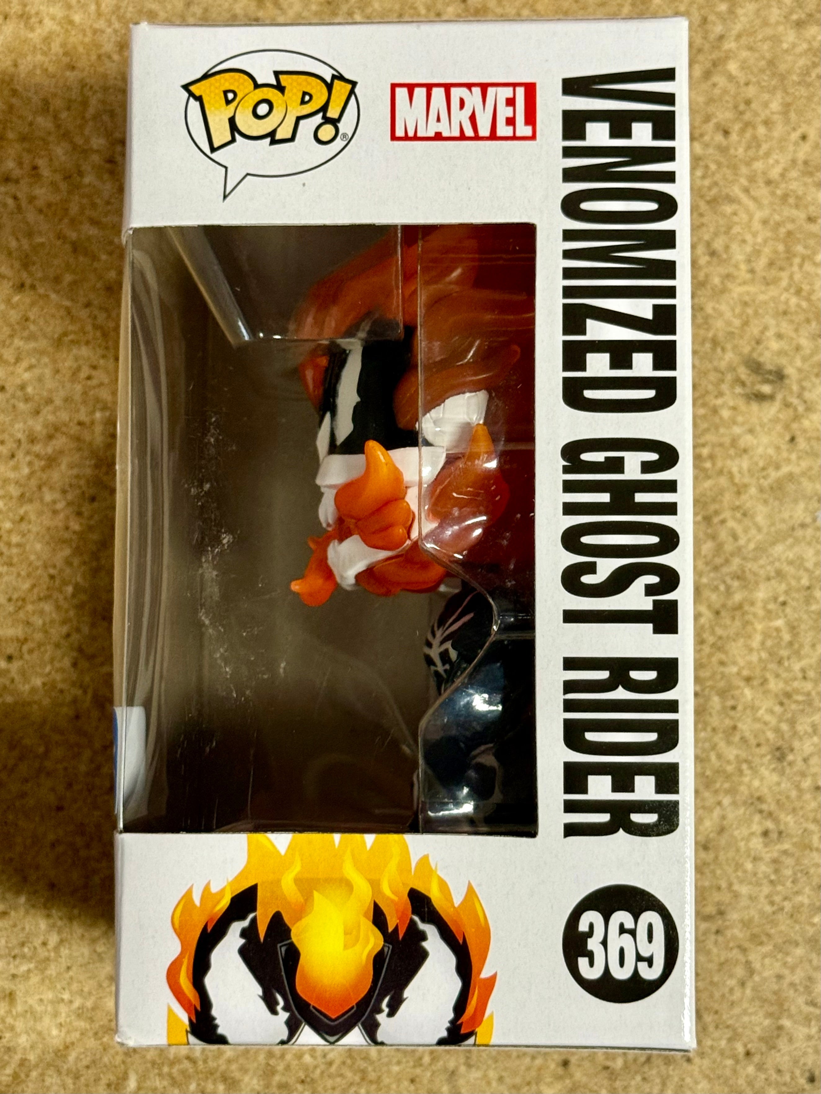 Funko Pop! Marvel Motorista Fantasma Venenoso #369 Venom Exclusivo de Walmart 2018
