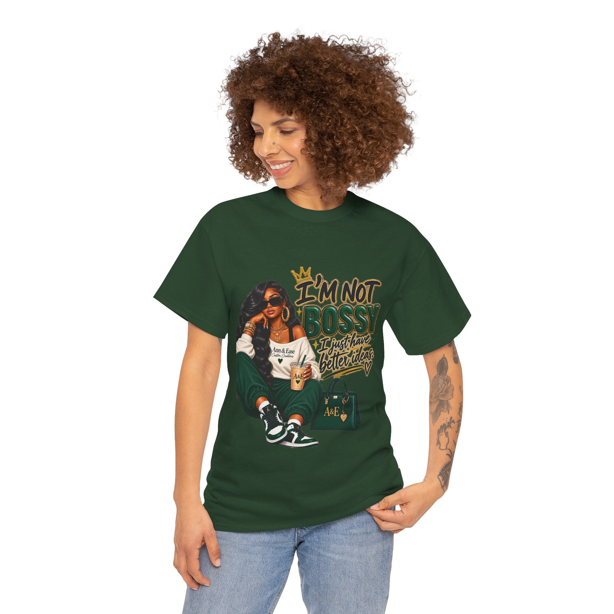 Graphic Tee — "I’m Not Bossy, I Just Have Better Ideas" Urban Girl Statement Shirt