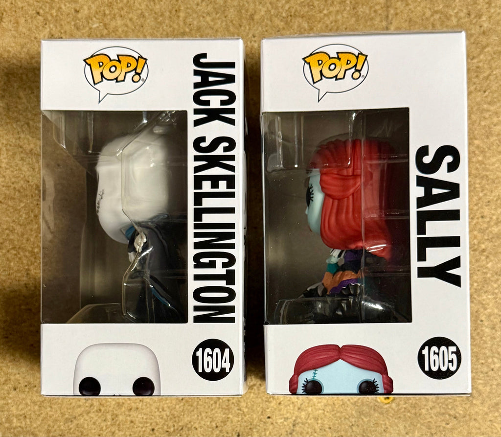 Funko Pop! Disney Jack y Sally (Couture) Pesadilla antes de Navidad 2025 Set de 2