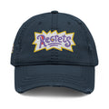 Gorra de papá 'Regrets' bordada desgastada - Gorra de streetwear vintage